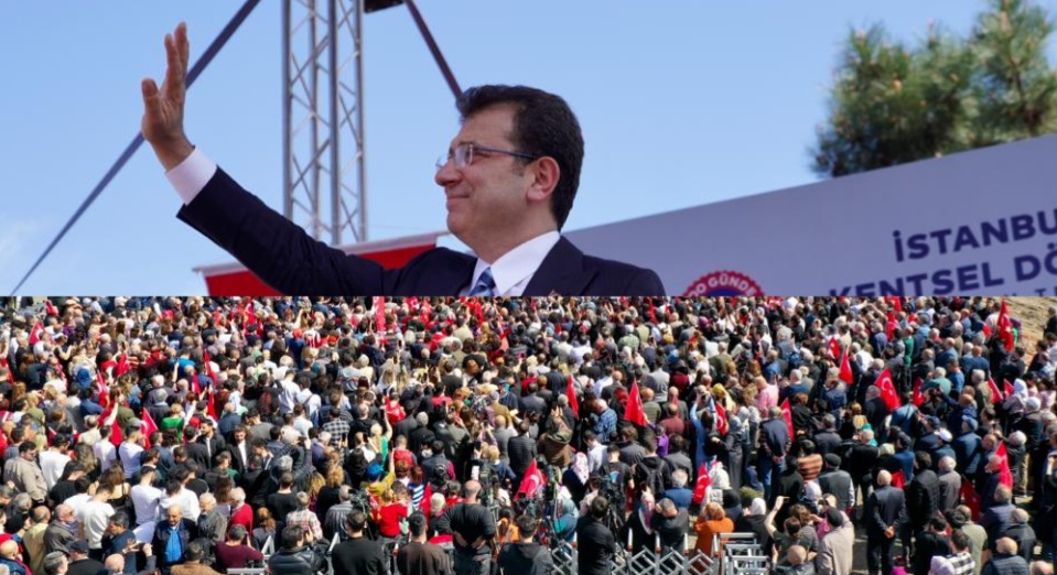 İBB Başkanı Ekrem İmamoğlu’na İstanbul’da sevgili seli