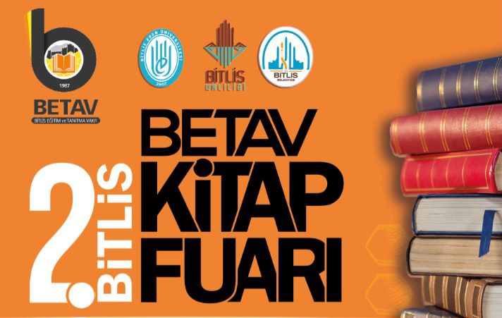 2. BİTLİS KİTAP FUARI 5 HAZİRAN’DA BAŞLIYOR!