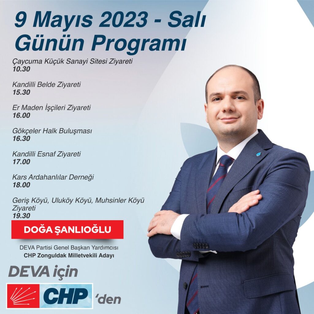 Türkiye’nin kaderini belirleyecek seçime 4 gün kaldı, Zonguldak milletvekili adayı Doğa Şanlıoğlu, sahadan ayrılmıyor