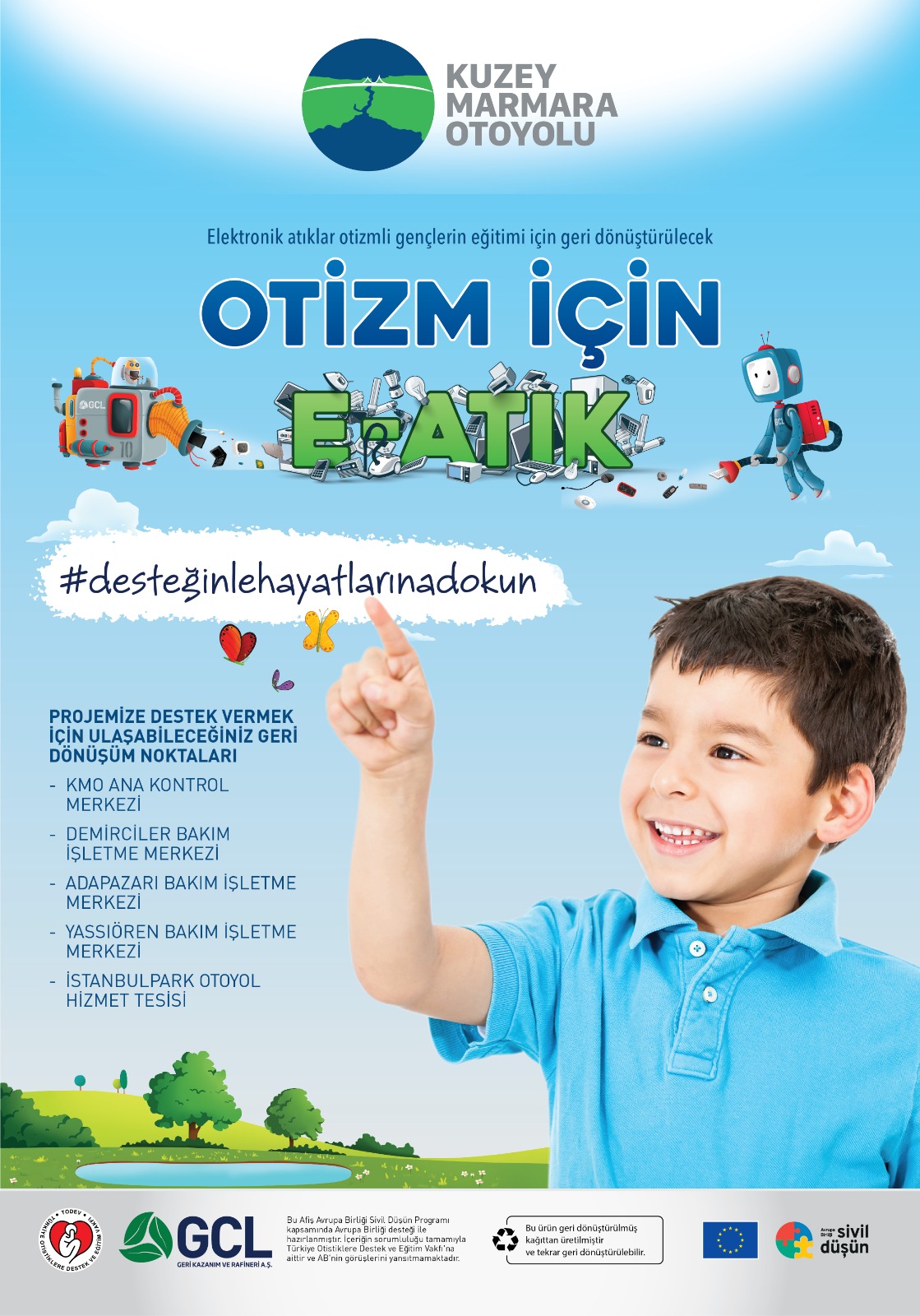 Kuzey Marmara Otoyolu’ndan çevre ve sürdürülebilirlik odaklı üç yeni adım