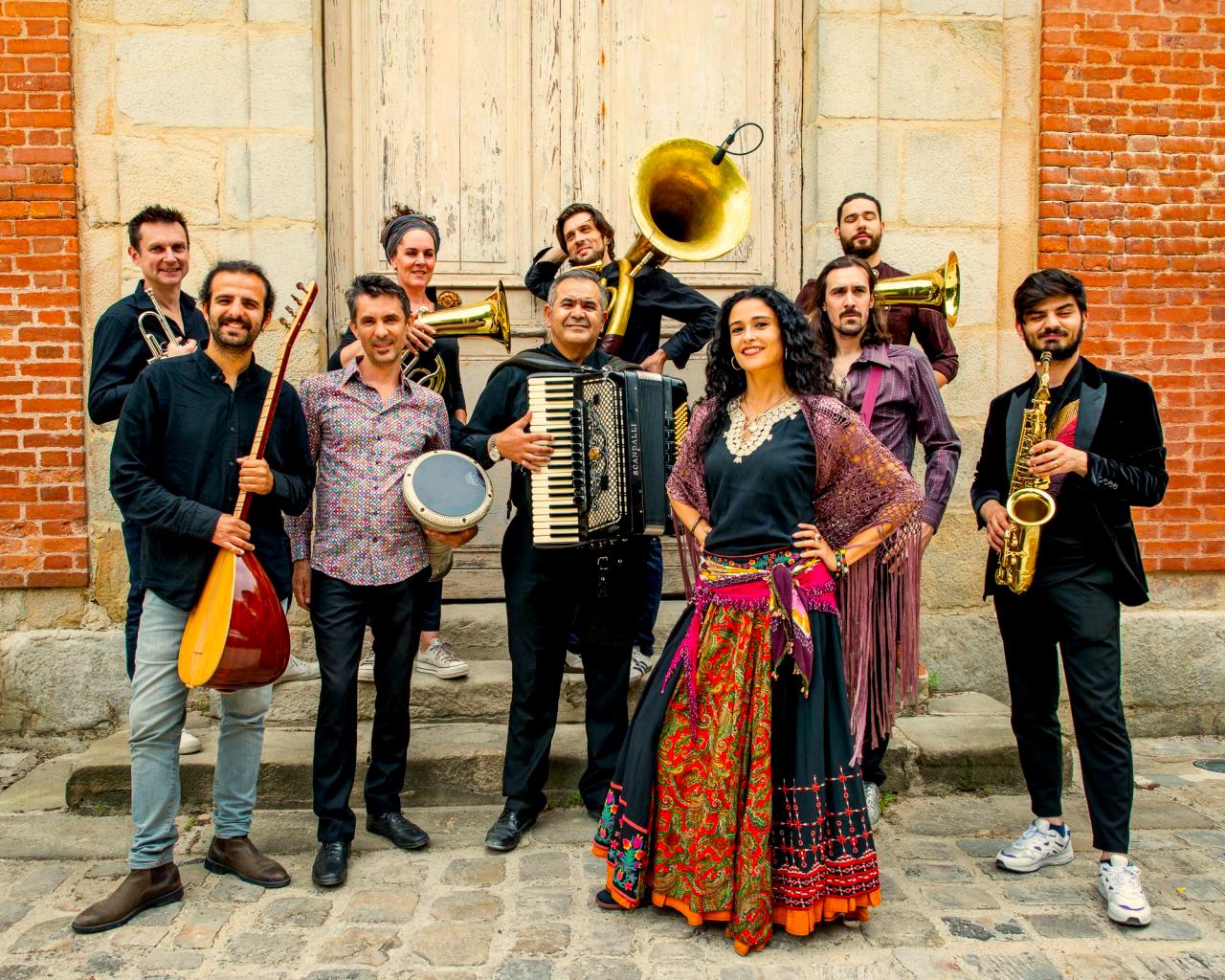 Fransa’dan Esen Balkan ve Orta Doğu Rüzgârı Haidouti Orkestrası 14 Haziran’da CRR’de!