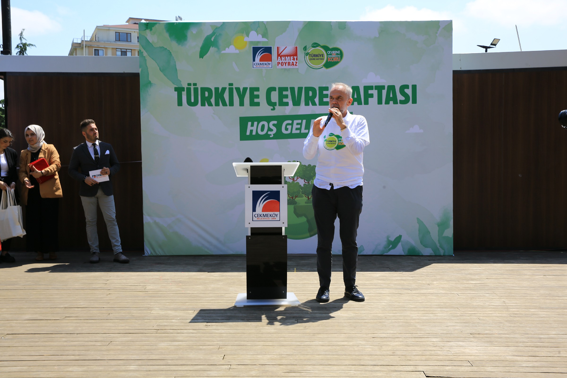 ÇEKMEKÖY’DE ÇEVRE HAFTASINDA RENKLİ GÖRÜNTÜLER