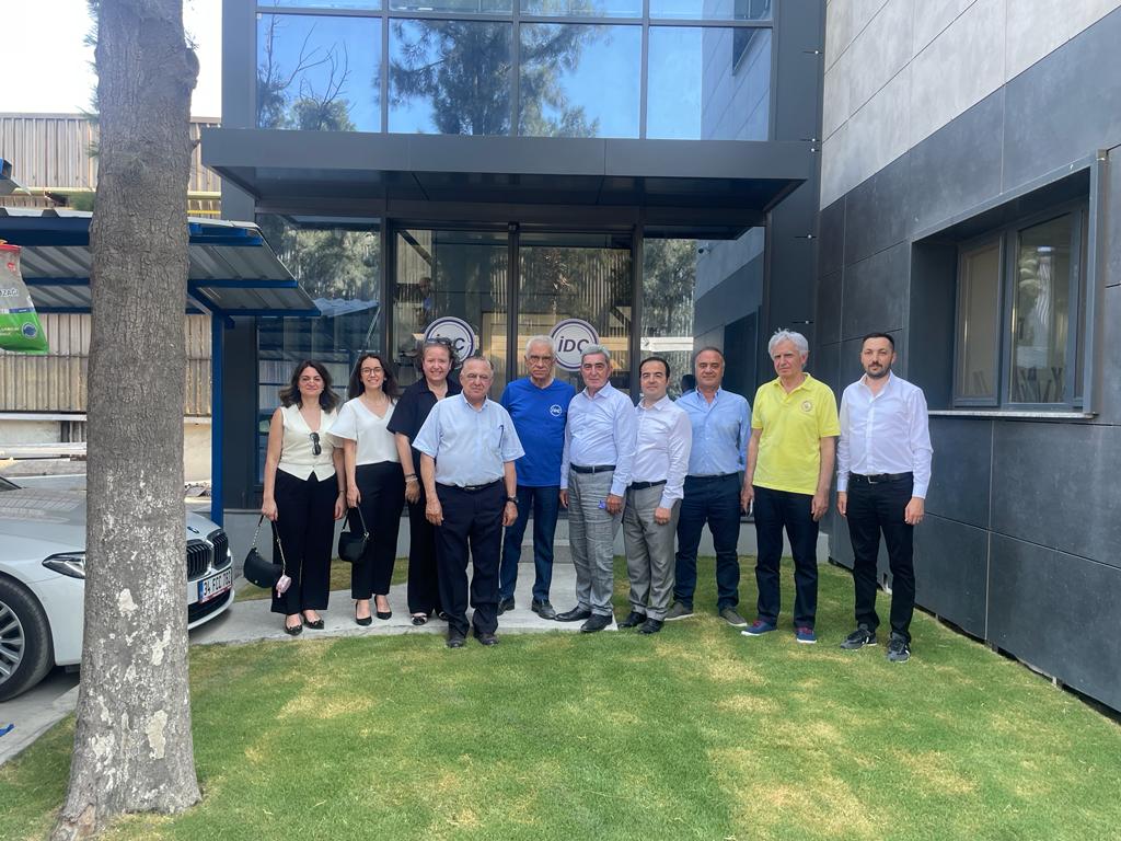 EGE DEMİR-DEMİRDIŞI METALLER İHRACATÇILARI BİRLİĞİ YÖNETİM KURULU İZMİR DEMİR ÇELİK ÜRETİM TESİSLERİNE ZİYARET GERÇEKLEŞTİRDİ