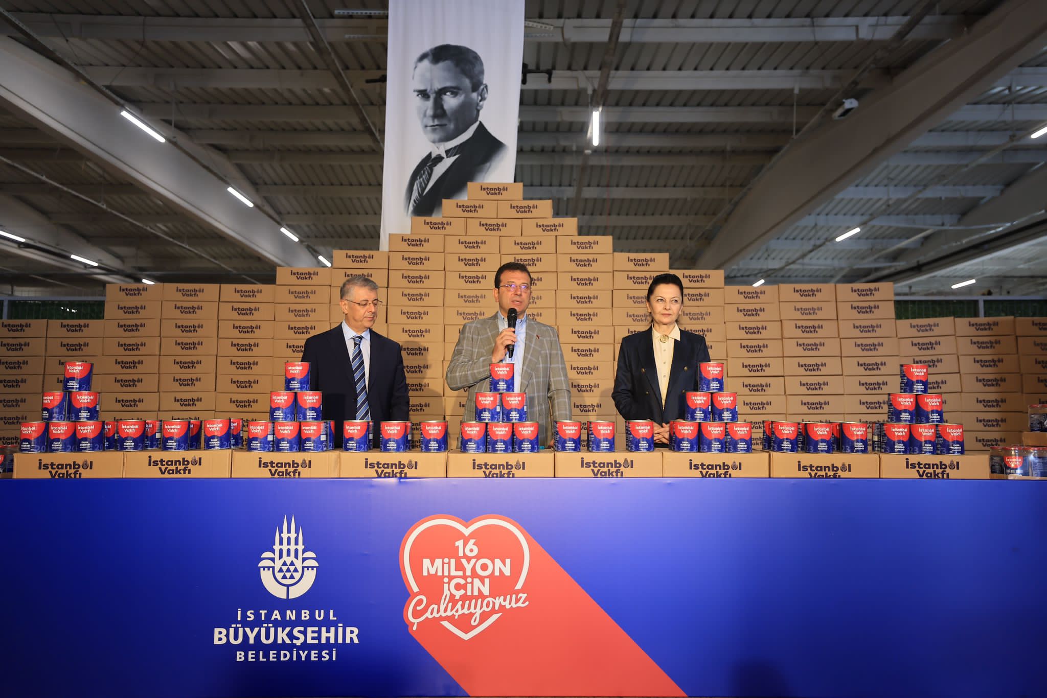 BAŞKAN İMAMOĞLU, İSTANBUL’DA 4 YILDA 700 BİN HANEYE ULAŞILDI