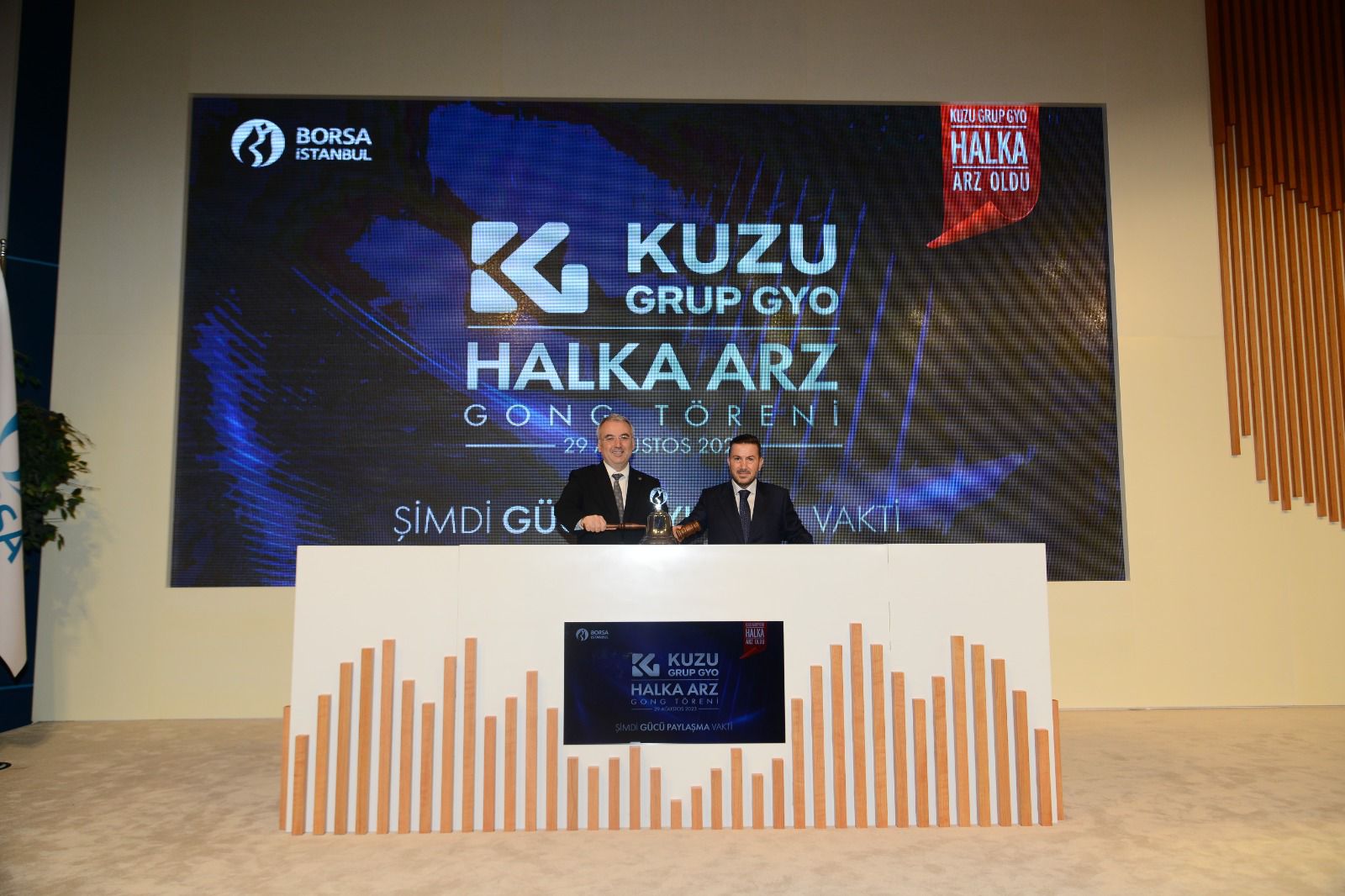 Kuzugrup GYO, Yatırımcıların Rekor İlgi Gösterdiği Başarılı Halka Arzla Borsa İstanbul’da İşlem Görmeye Başladı