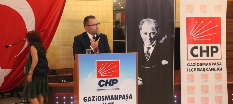 CHP Gaziosmanpaşa'da  Hakan Bahçetepe ile 'devam' dedi