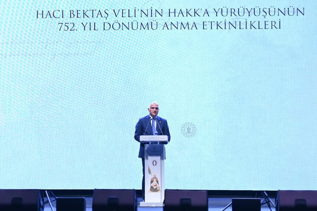 Hacı Bektaş Veli’nin Hakk’a Yürüyüşünün 752. Yıl Dönümü Coşkuyla Kutlandı