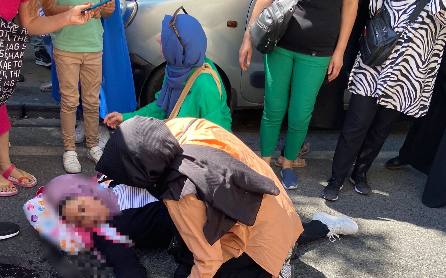 Çekmeköy Akkon Sitesi’nde Okul Girişinde Korkunç Kaza!