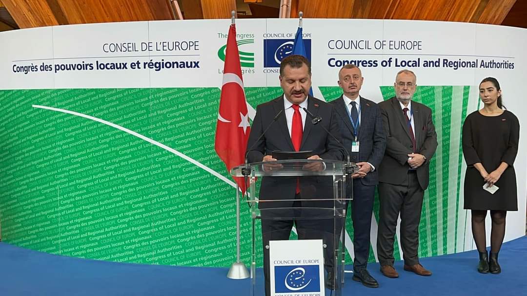 Türkiye Belediyeler Birliği, Avrupa Konseyi Yerel ve Bölgesel Yönetimler Kongresi’nde Cumhuriyetin 100. Yılını Gururla Kutladı