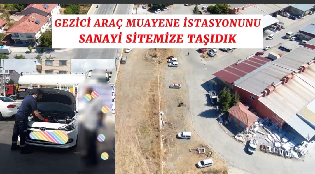 Çekerek Belediye Başkanı Eyyüp Çakır, Gezici Araç Muayene İstasyonu’nun Yeni Yerini Sosyal Medya Üzerinden Duyurdu
