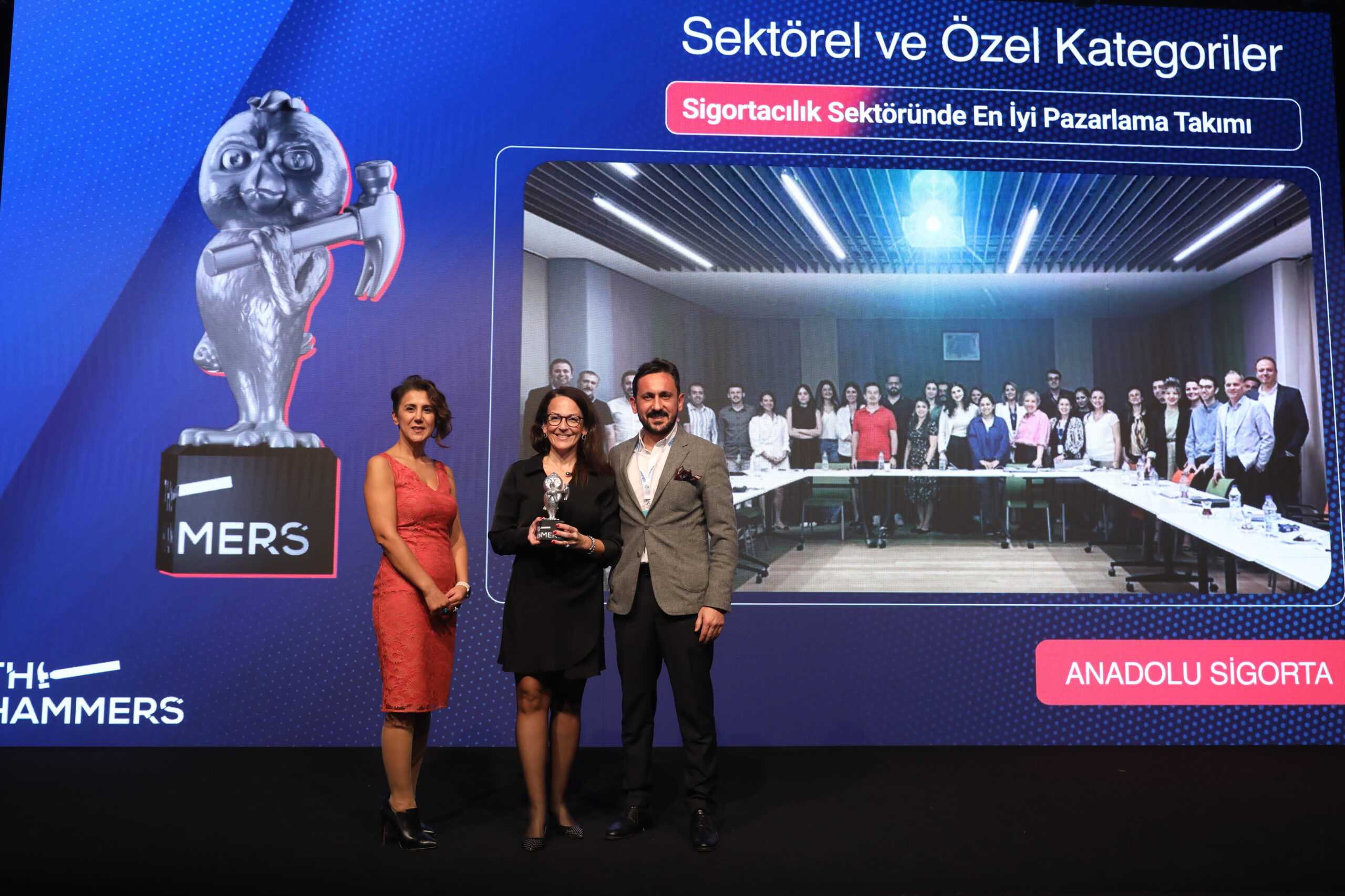 Anadolu Sigorta’ya The Hammers Awards’dan İki Ödül