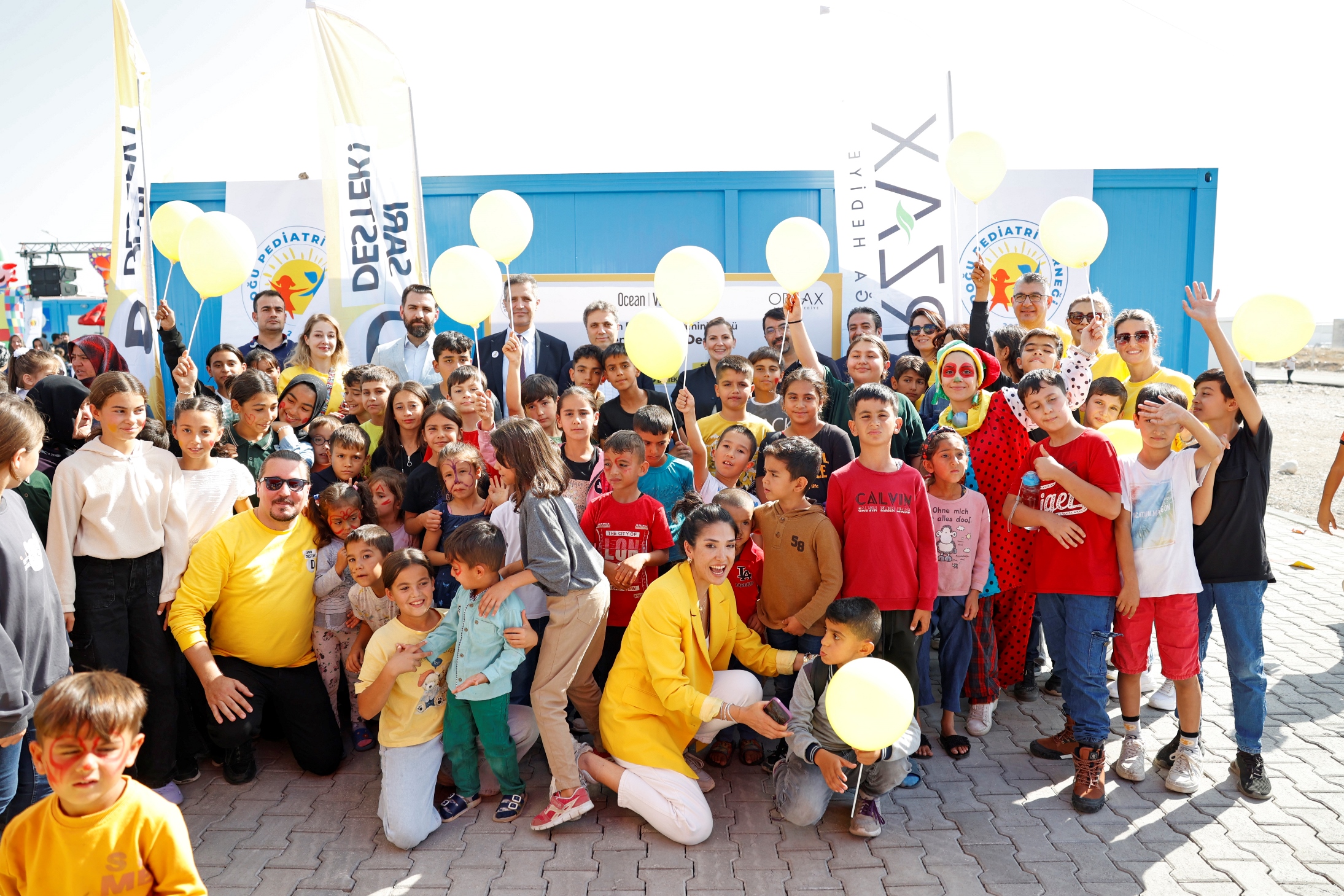 ‘2 Kasım Dünya D Vitamini Günü’ Kahramanmaraş’taki konteyner kentte kutlandı’