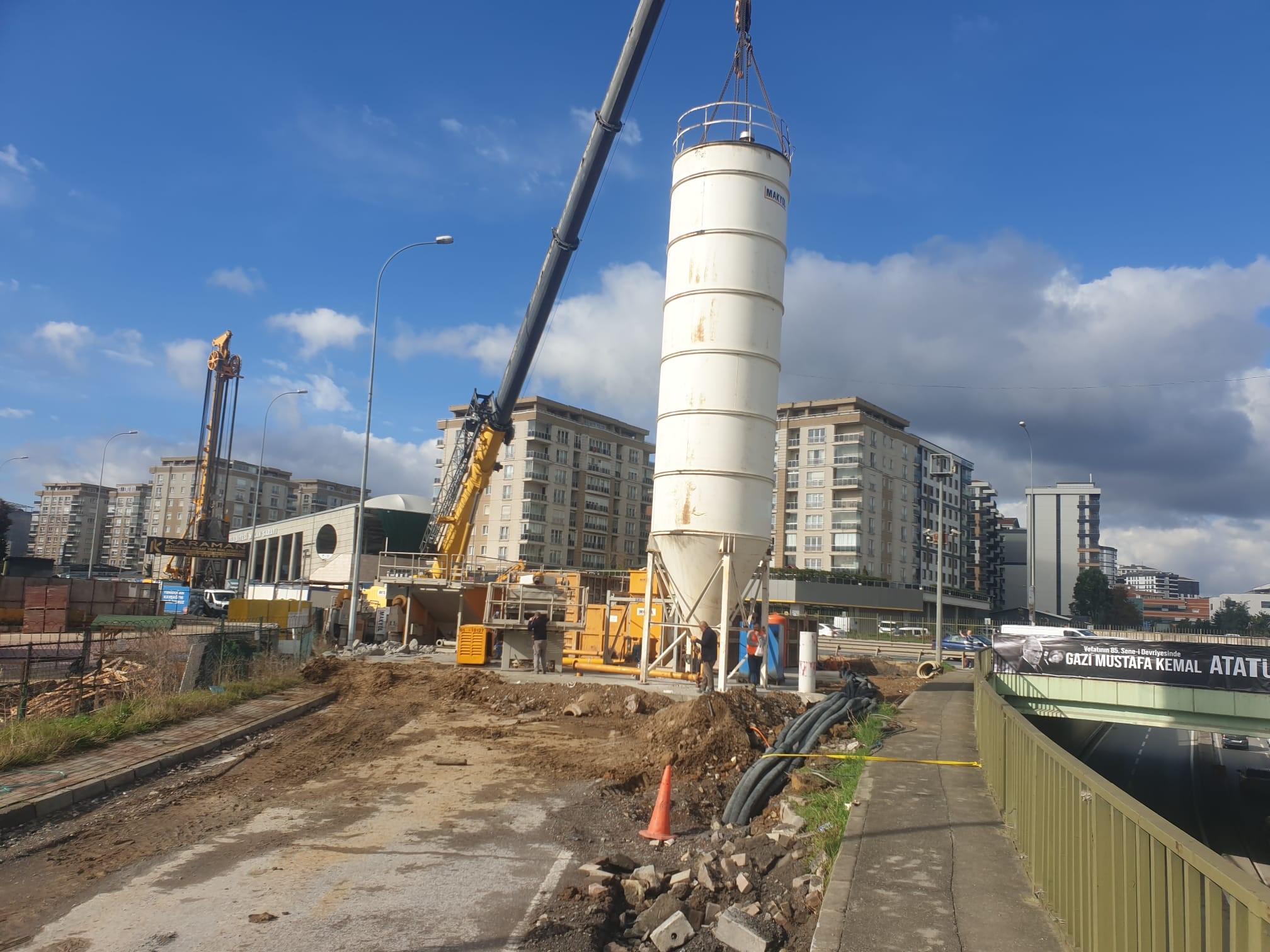 ÇEKMEKÖY ŞİLE YOLU’NU RAHATLATACAK KAVŞAK İNŞAATI BAŞLADI