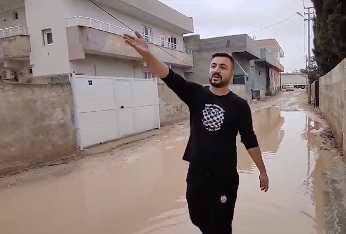 Şanlıurfa’da Vatandaşlar, Alt Yapı Sorununa Dikkat Çekerek Yetkililere Seslendi