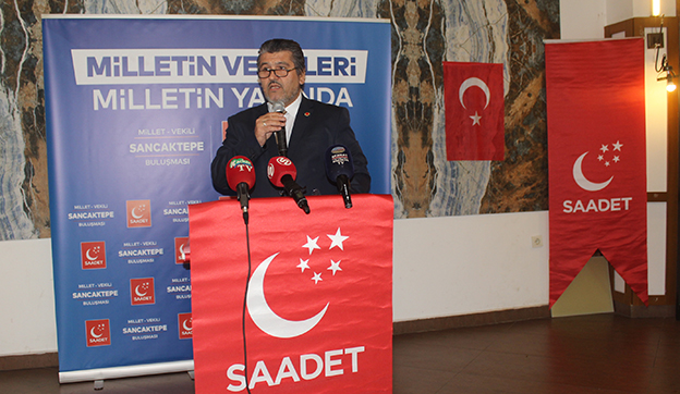 Sancaktepe Buluşmasında Saadet Partisi: İsrail’in Filistin ve Gazze’deki Katliamına Sert Tepki