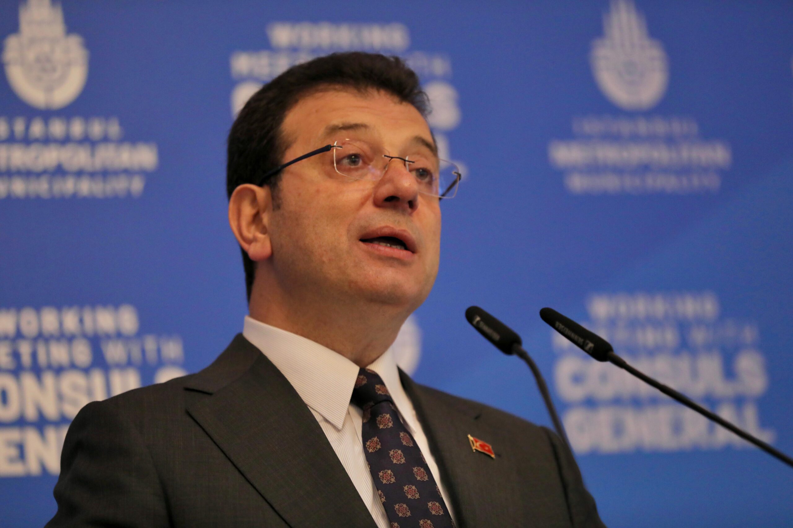 BAŞKAN İMAMOĞLU, GELENEKSEL BAŞKONSOLOSLAR BULUŞMASINDA KONUŞTU