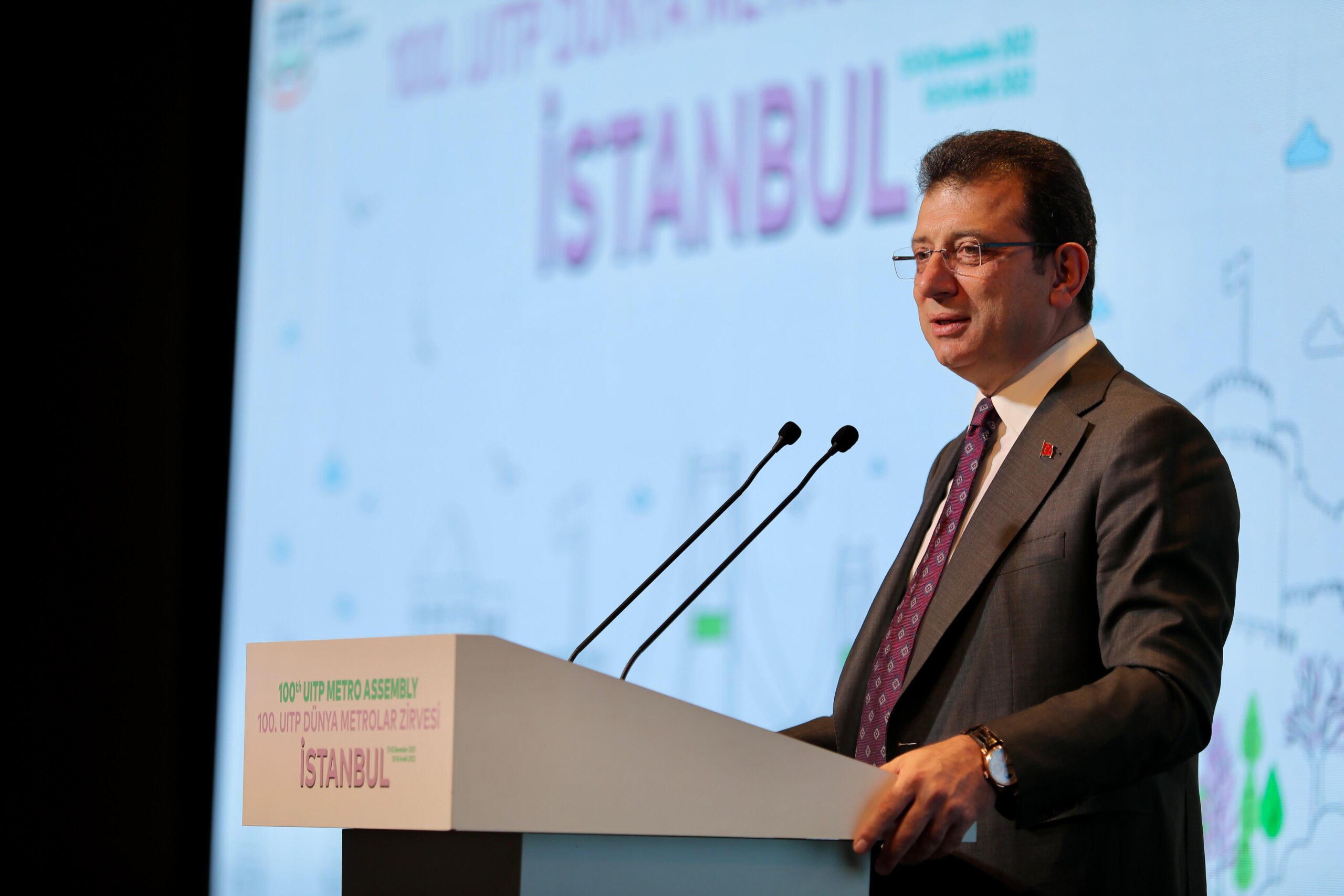 İMAMOĞLU: RAYLI SİSTEM AĞIMIZ 2050 YILINDA 740 KİLOMETREYE ÇIKACAK