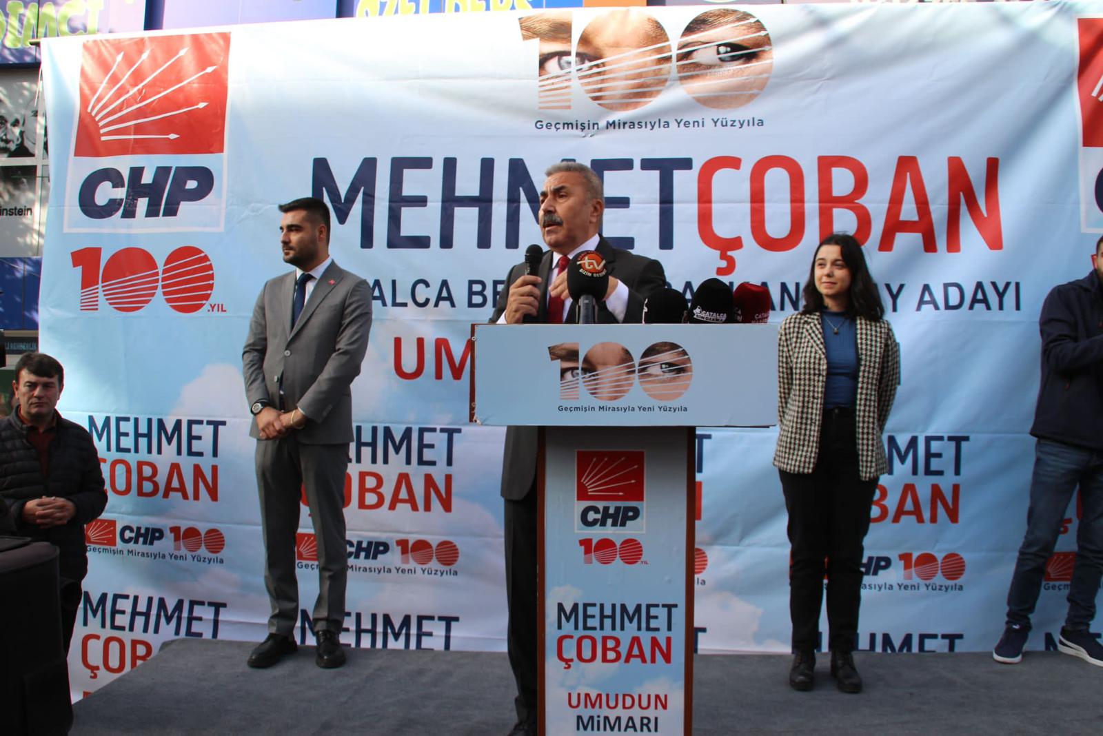 CHP’li Mimar Mehmet Çoban’dan Miting Gibi Adaylık Açıklaması