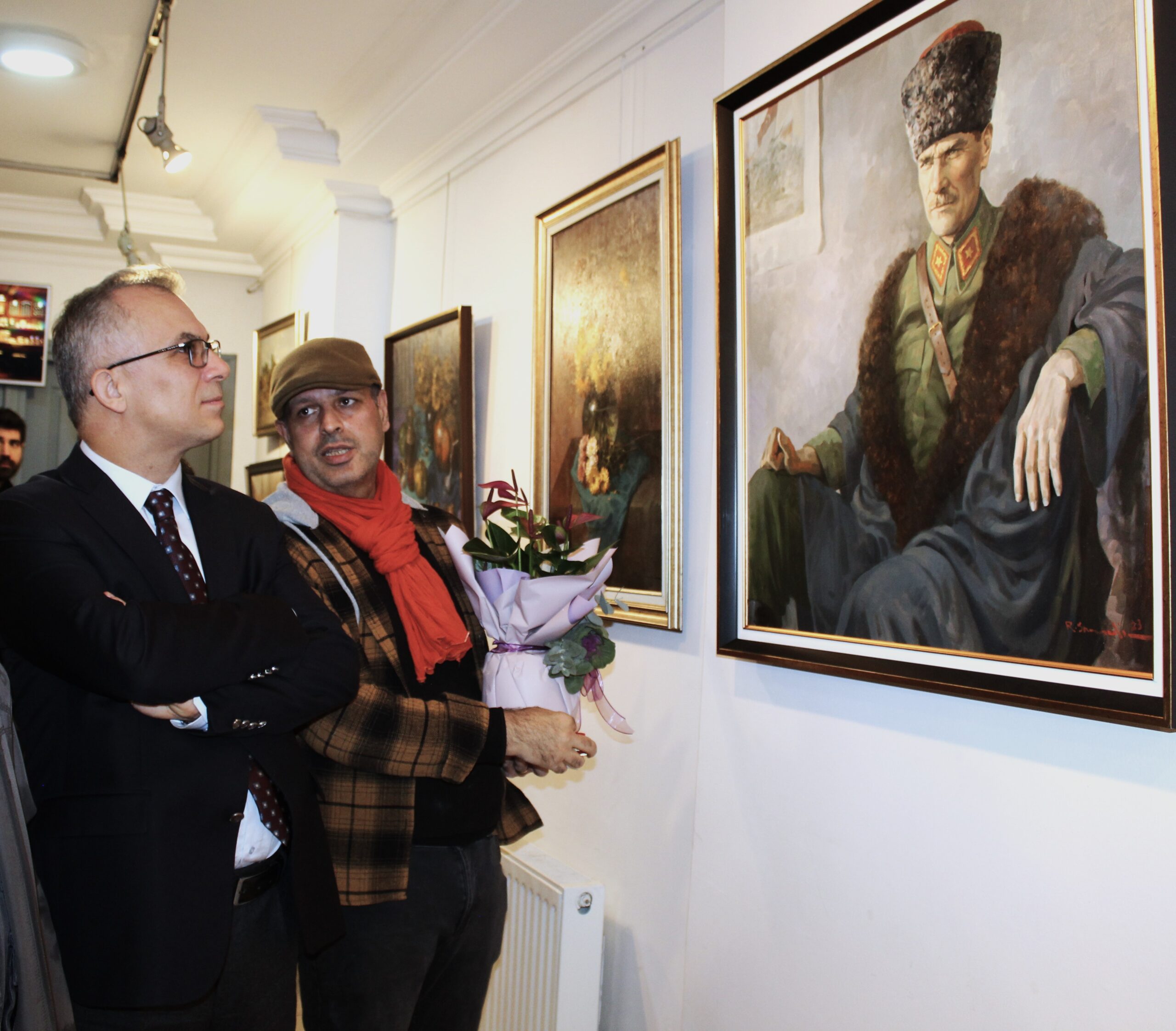 Realist Ressam Reza Samadi Kişisel Resim Sergisi Sasav’da Sanatseverlerle Buluştu