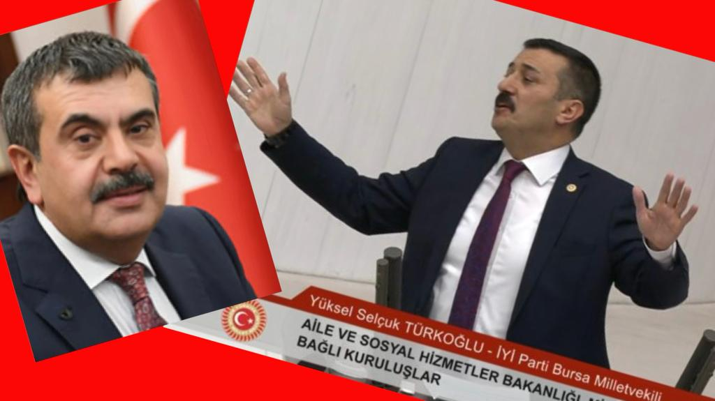 Türkoğlu Milli Eğitim Bakanı’nı Çıldırttı!