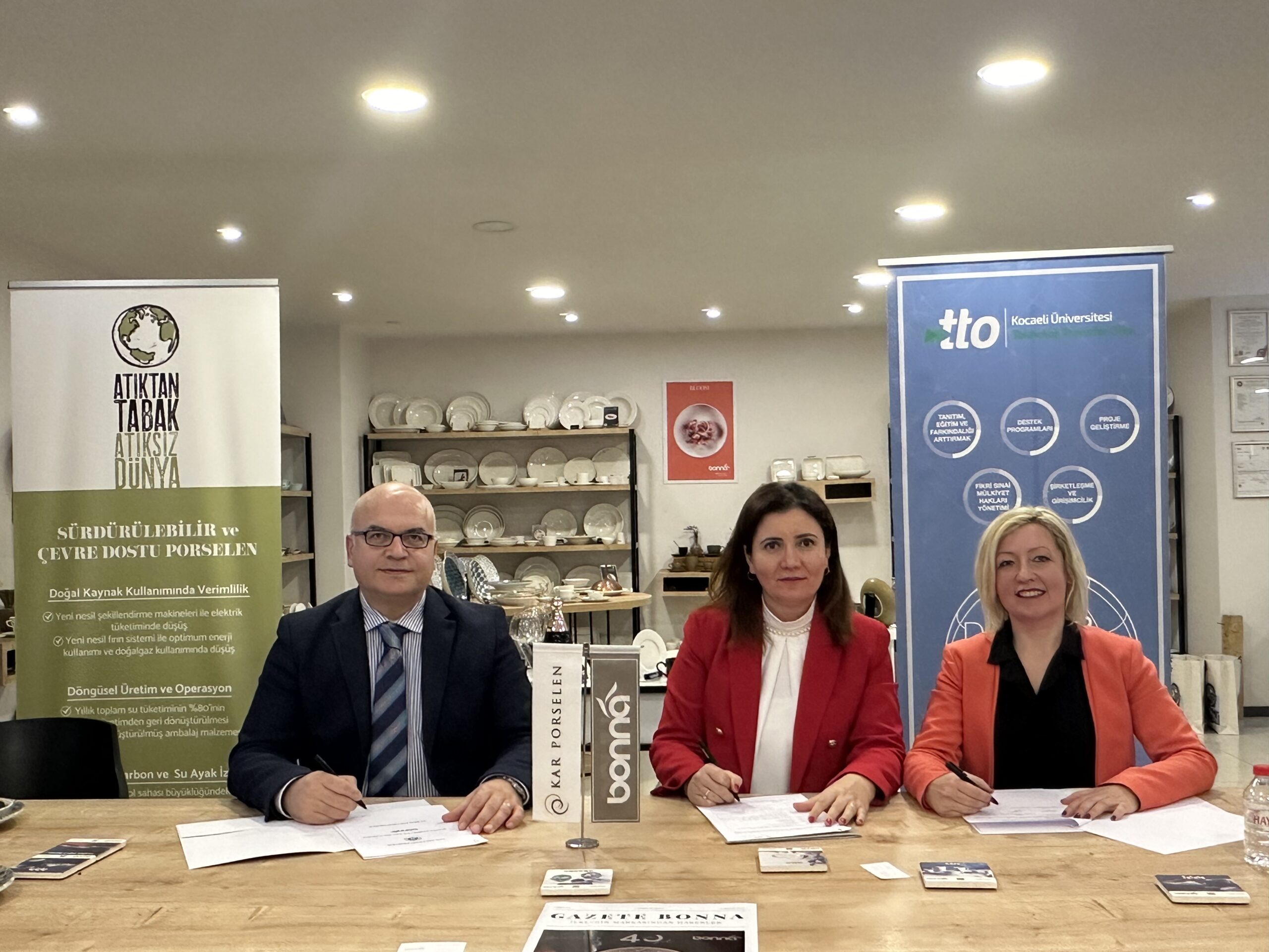 Bonna ve Kocaeli Üniversitesi, sıfır atık için iş birliği yaptı!