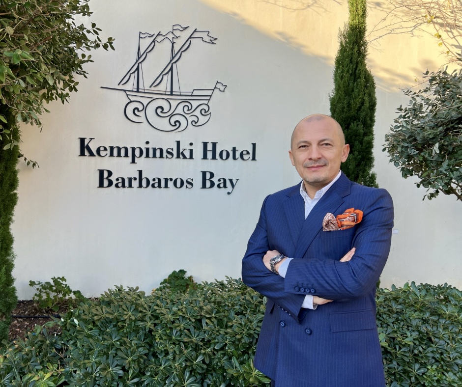 KEMPINSKI HOTEL BARBAROS BAY BODRUM’UN GENEL MÜDÜRLÜĞÜNE SERKAN HÜSÜNBEYİ ATANDI…