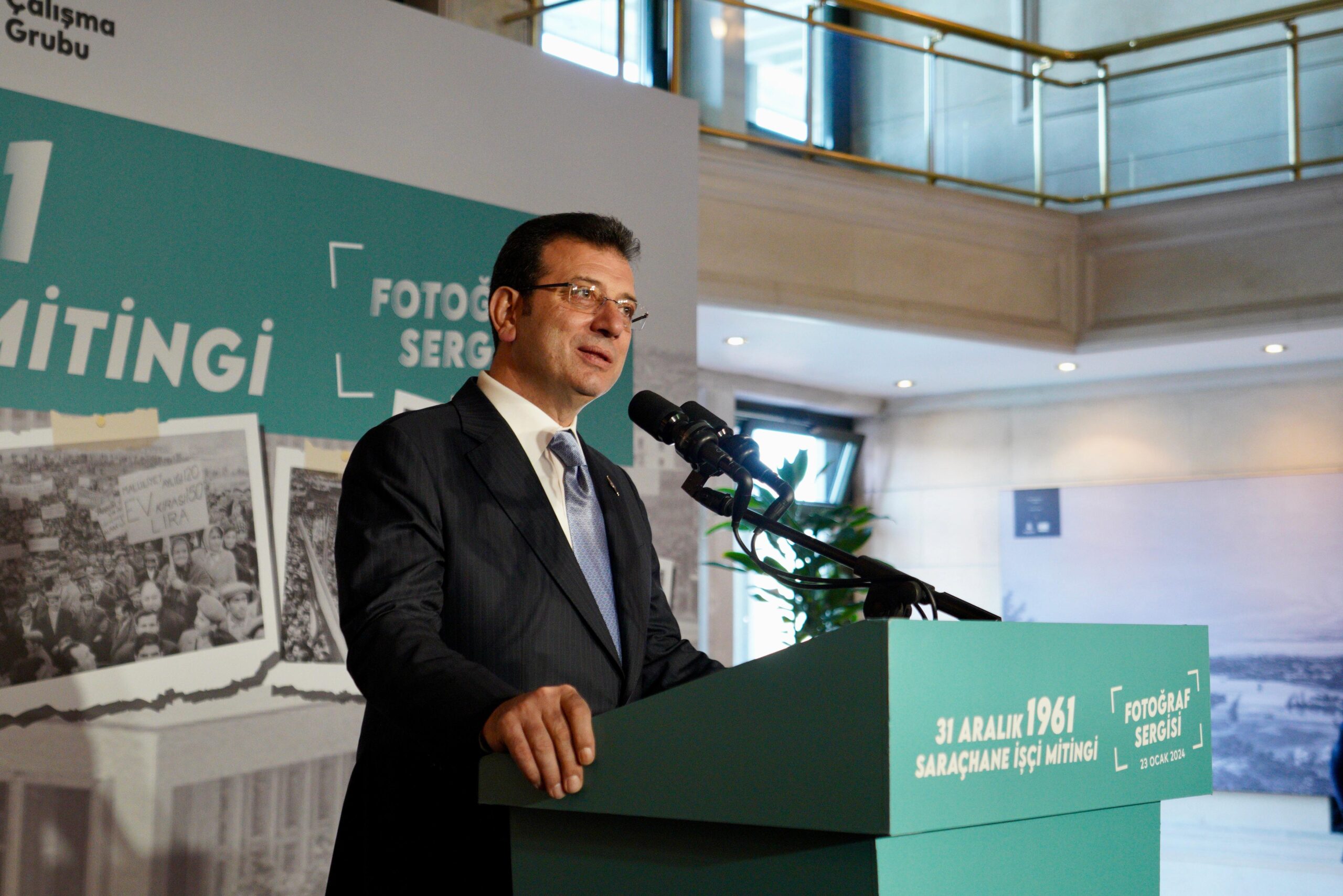 BAŞKAN İMAMOĞLU: EMEKÇİLERİN OLDUĞU YERDE HEYECAN, HEYECANIN OLDUĞU YERDE DE HAKKININ KARŞILIĞINI ALMAK VARDIR