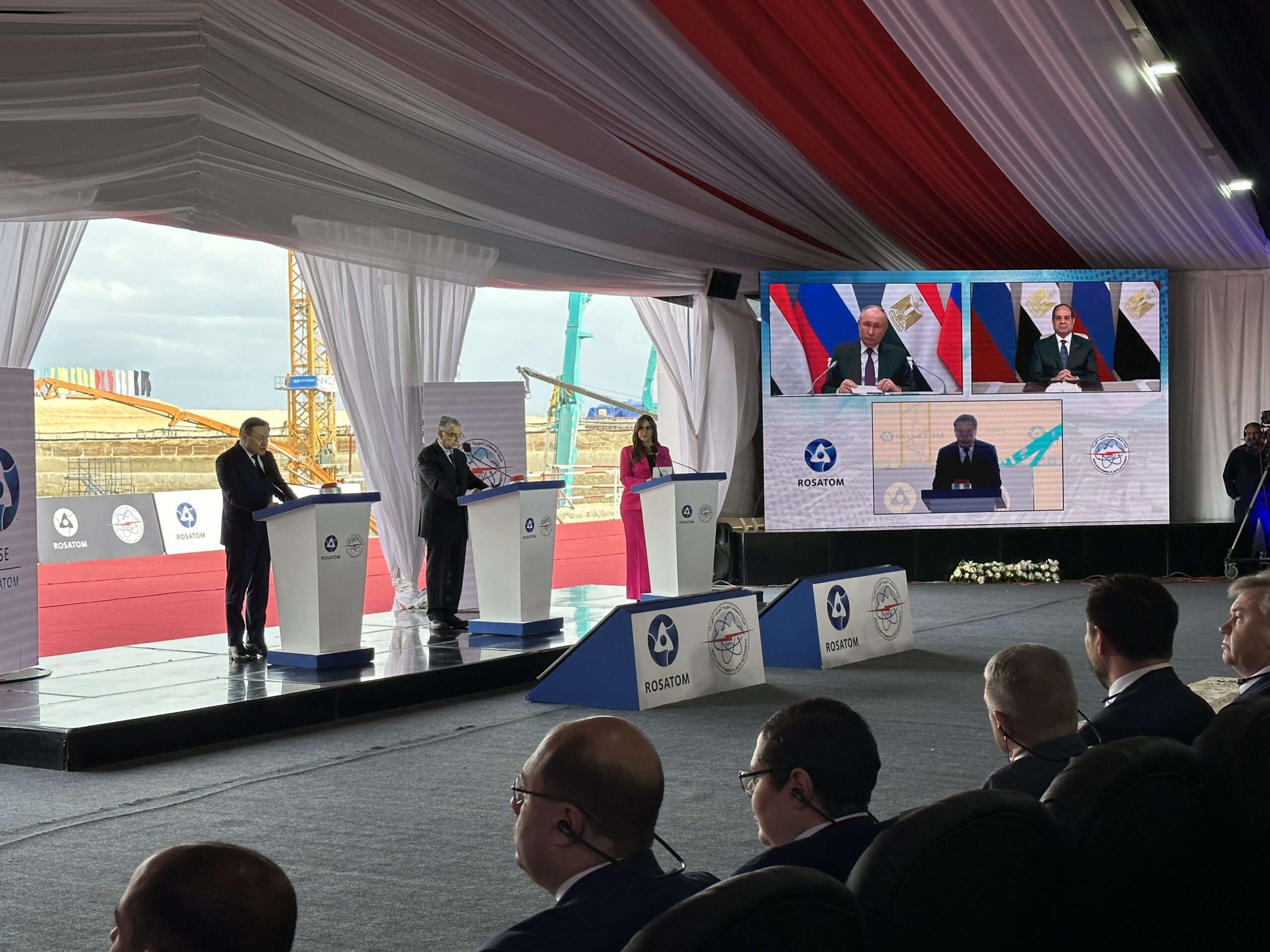 Mısır’daki El-Dabaa NGS’nin 4’üncü Güç Ünitesi’nde ana inşaat aşamasına geçildi