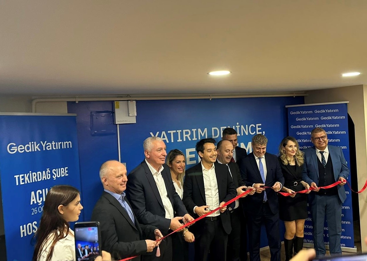 Gedik Yatırım, Tekirdağ’da yatırımcılarına hizmet vermeye başladı