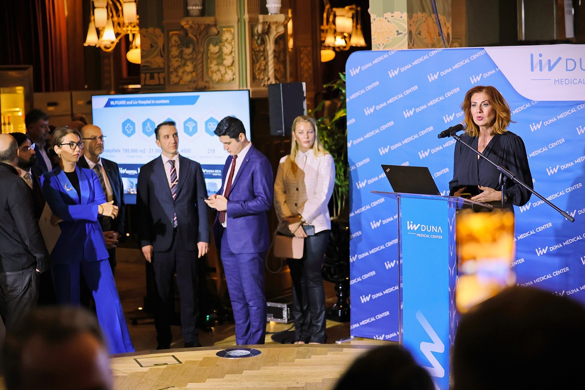 BUDAPEŞTE LIV DUNA MEDICAL CENTER’DA GÖRKEMLİ VIP RESEPSİYON