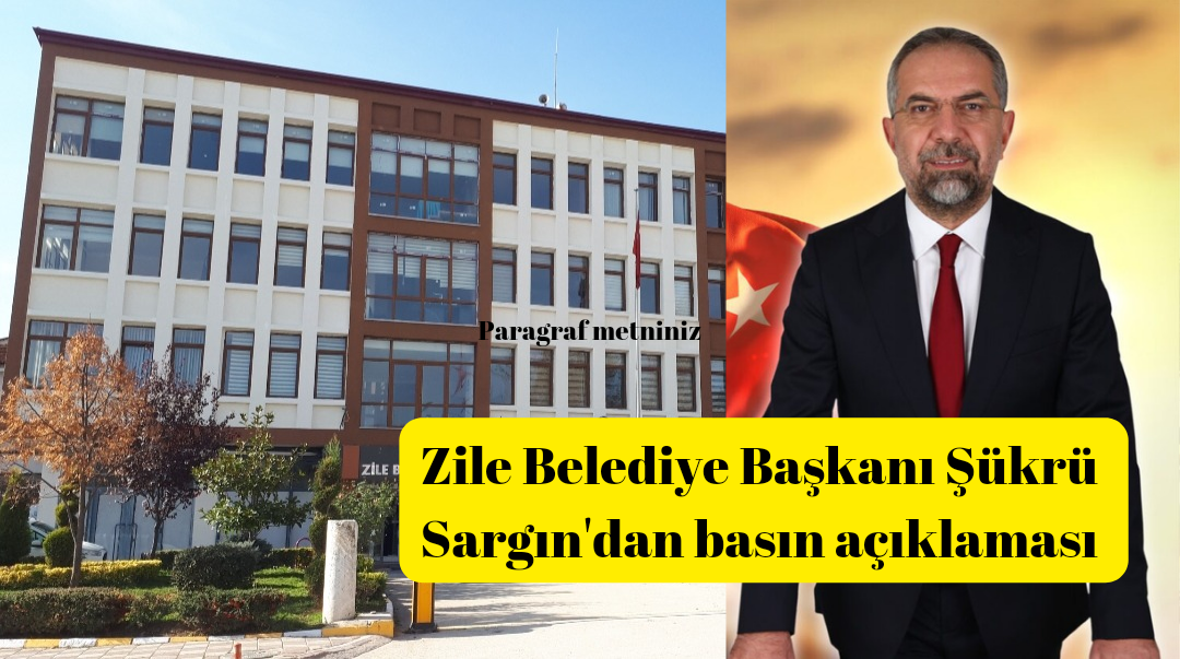 Zile Belediye Başkanı Şükrü Sargın, İmar Değişikliği İddialarına Yanıt Verdi: Şehrin Kalkınması ve Şeffaflık İlkeleri Üzerine Detaylı Açıklama”