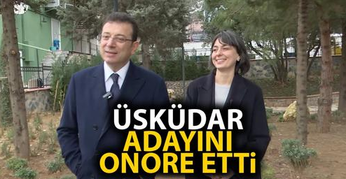 Ekrem İmamoğlu, CHP Üsküdar Belediye Başkan Adayı Sinem Dedetaş’ı İstanbullulara Tanıttı