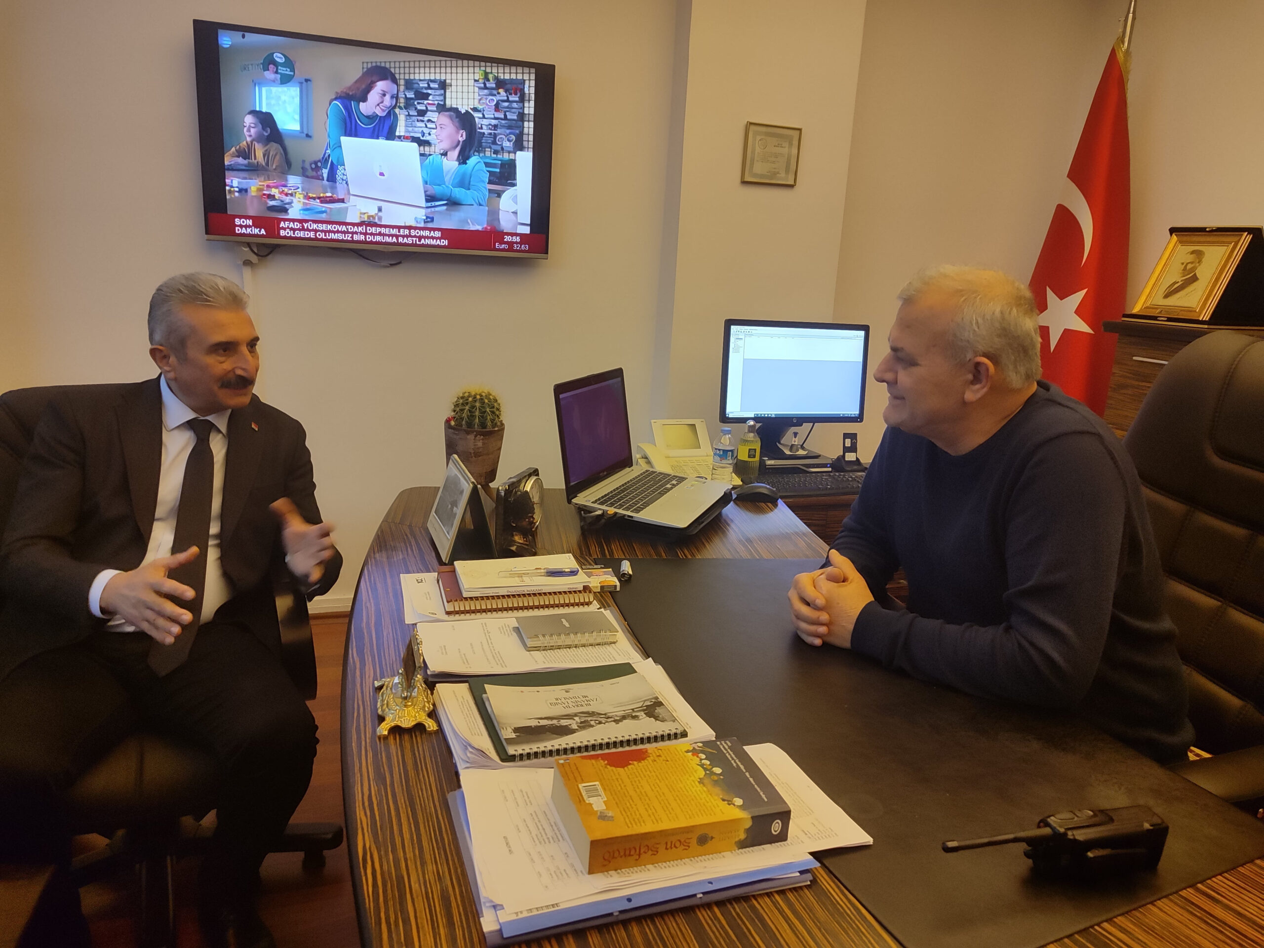 CHP BURSA İL BAŞKANI YEŞİLTAŞ’TAN YENİ YIL ZİYARETLERİ