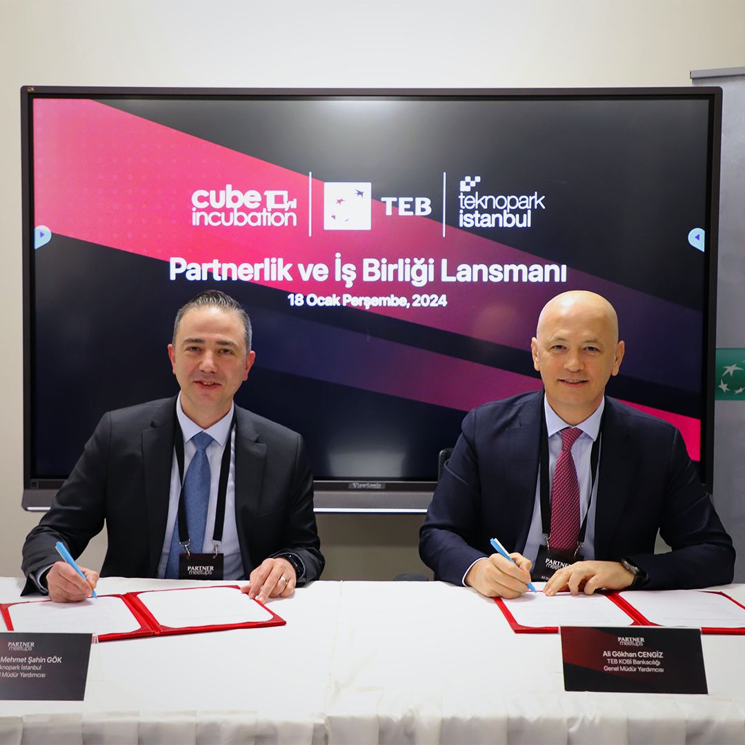 Teknopark İstanbul ile TEB yeni finansal teknolojiler için güçlerini birleştirdi
