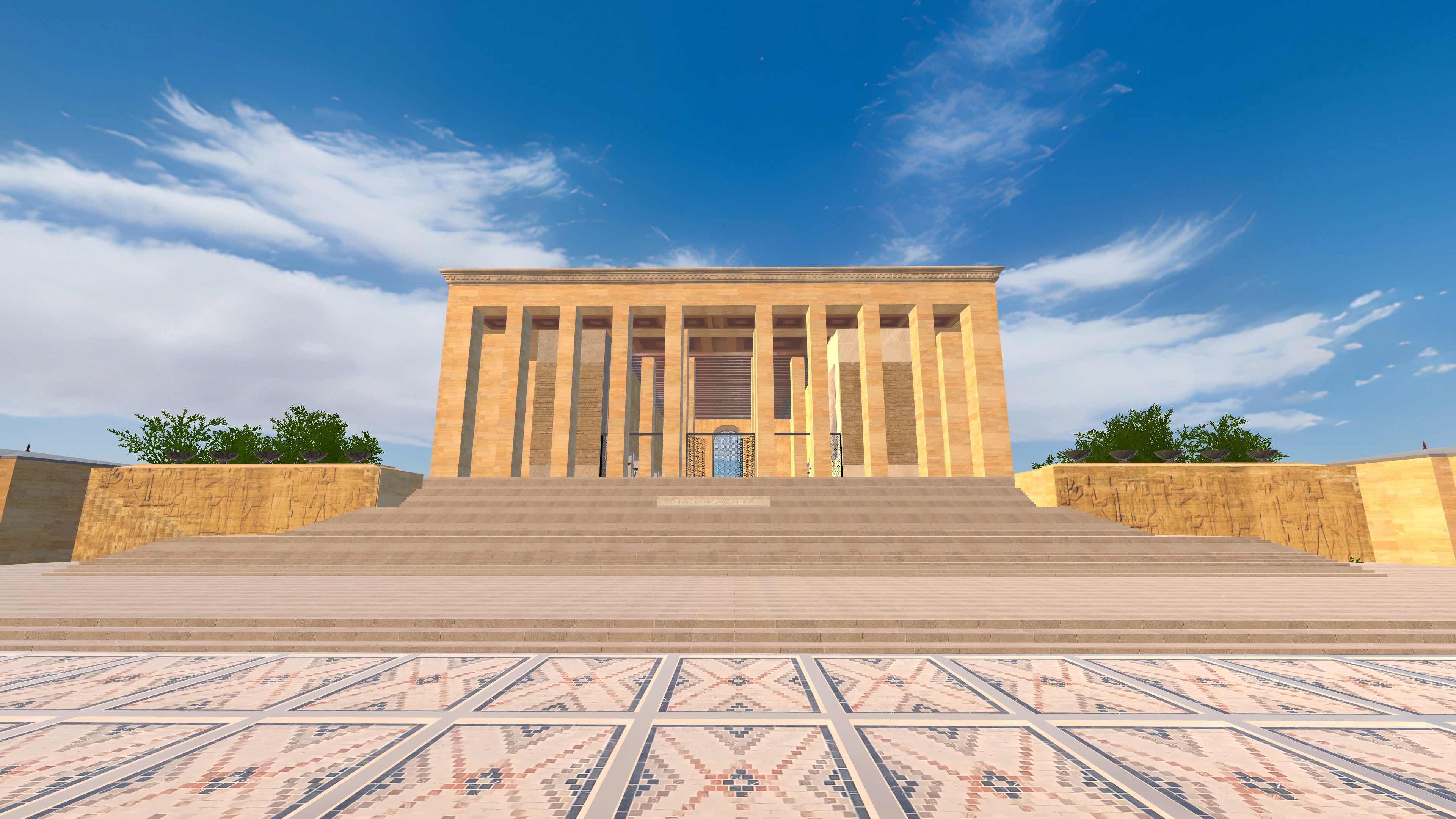 Kanser Hastaları Sanal Gözlüklerle Anıtkabir’i Ziyaret Etti