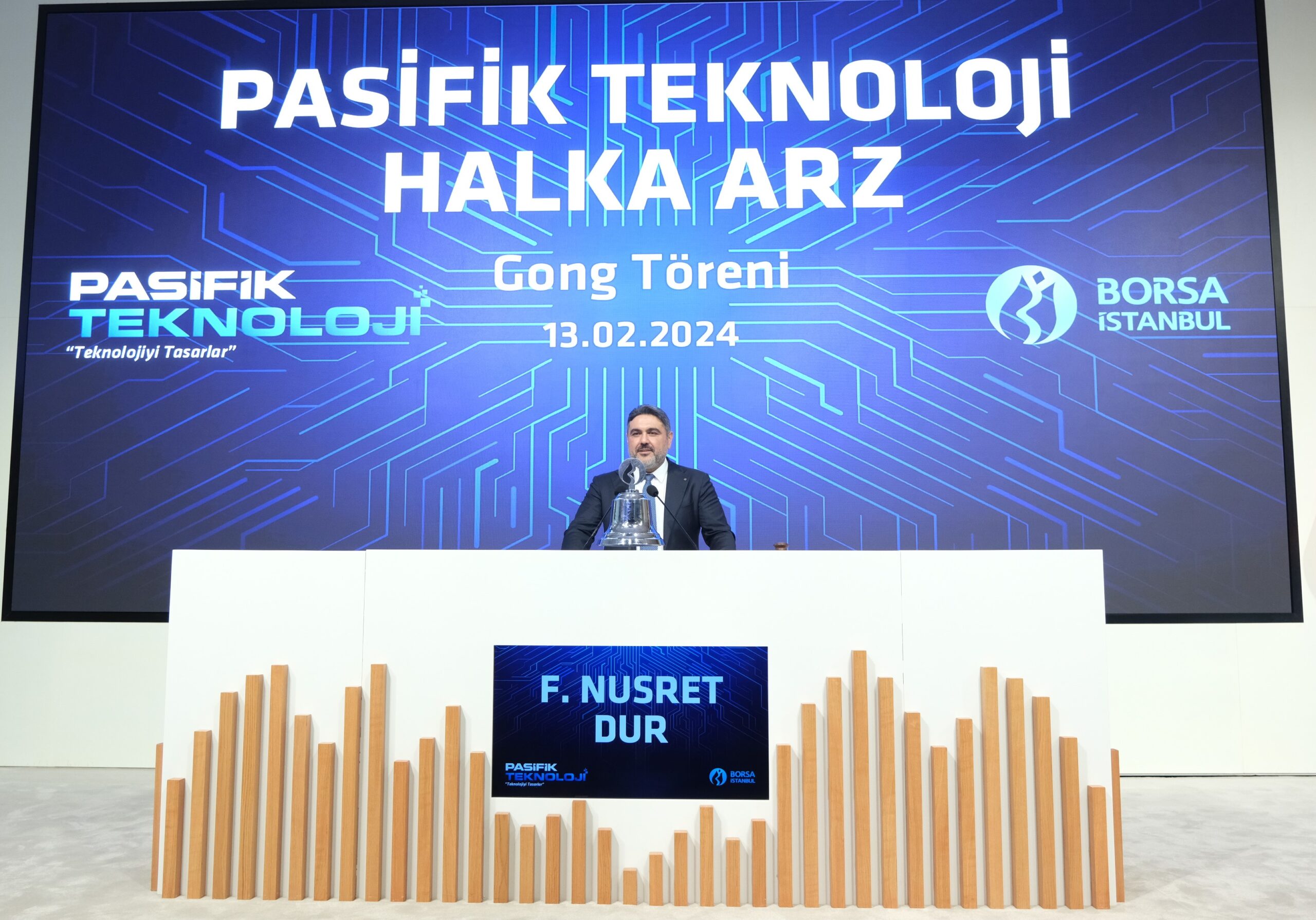 BORSA İSTANBUL’DA GONG PASİFİK TEKNOLOJİ İÇİN ÇALDI