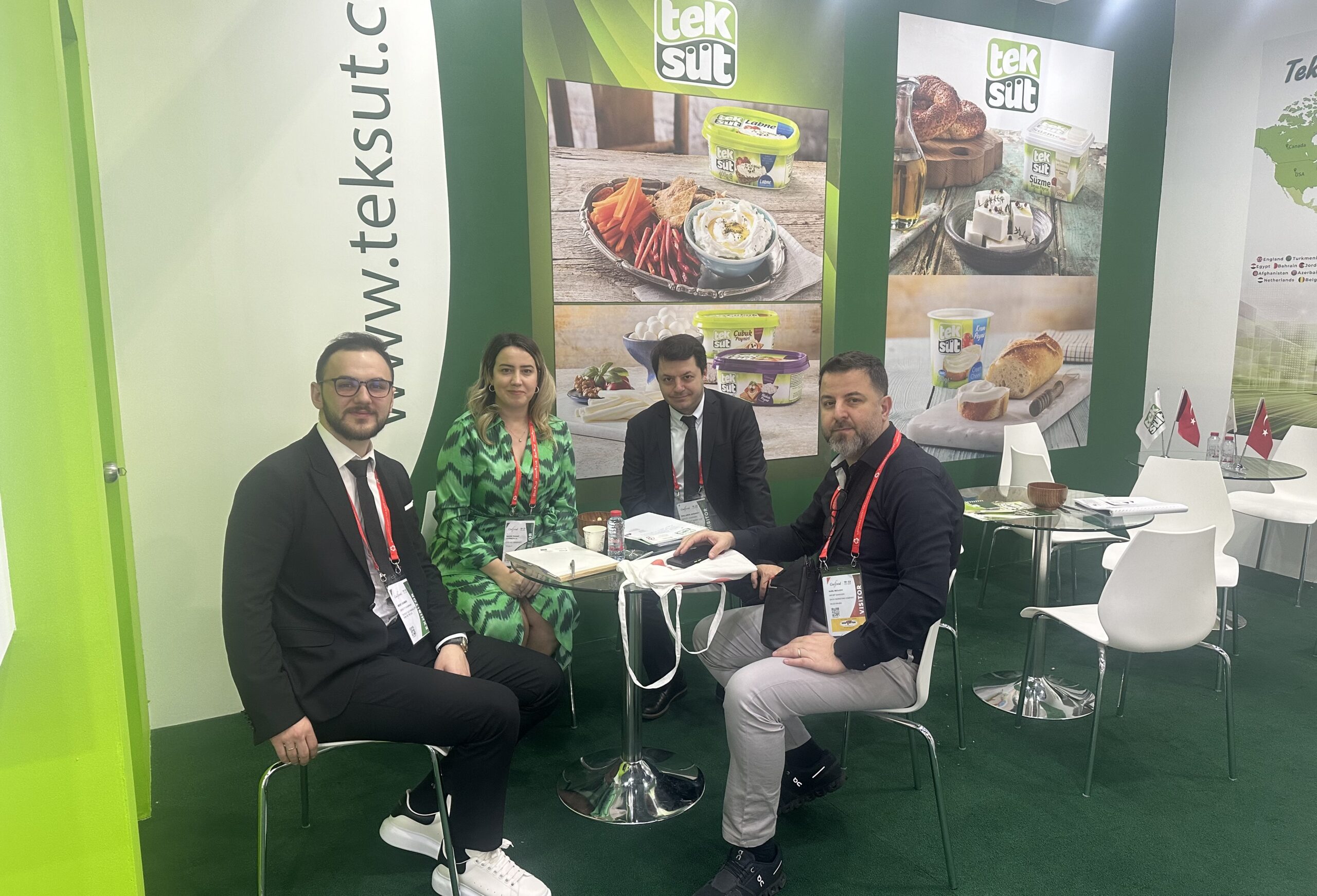 Teksüt, Körfez ülkelerini kapsayan bölgenin en büyük gıda fuarına 8. kez katıldı