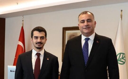 Alper Taşdelen, Çankaya Belediye Başkan Adayı Hüseyin Can Güner ile Görüştü