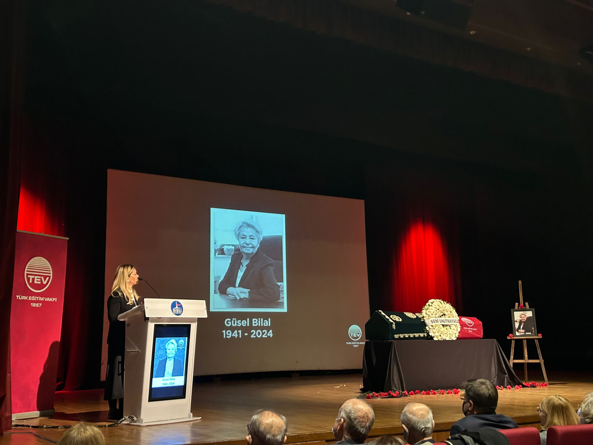 Türk Eğitim Vakfı Güsel Bilal’i Son Yolculuğuna Uğurladı