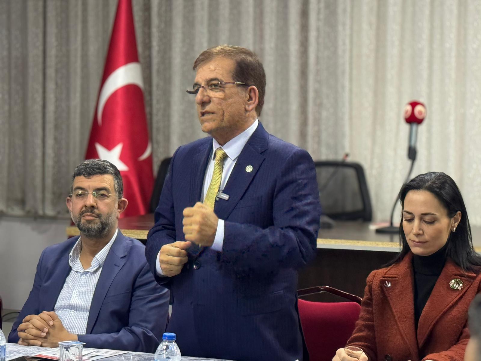 YRP Büyükşehir Belediye Başkan Adayı Sedat Yalçın, MUŞ İLDER’i Ziyaret Etti