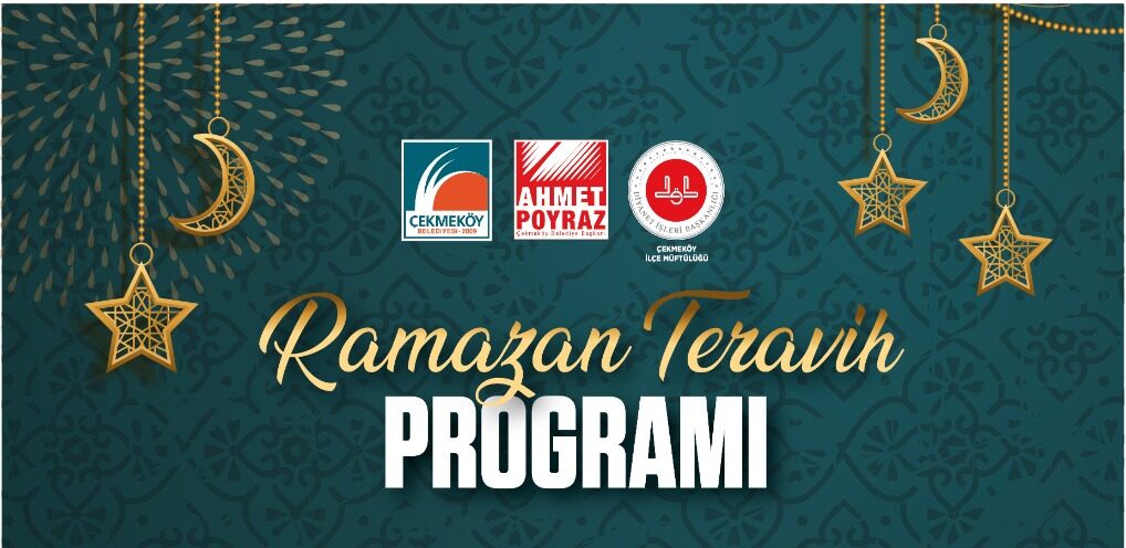 Çekmeköylüler, Çekmeköy Belediyesi’nin hazırladığı Ramazan Özel programlarında kutsal ayın maneviyatını dolu dolu yaşayacak.