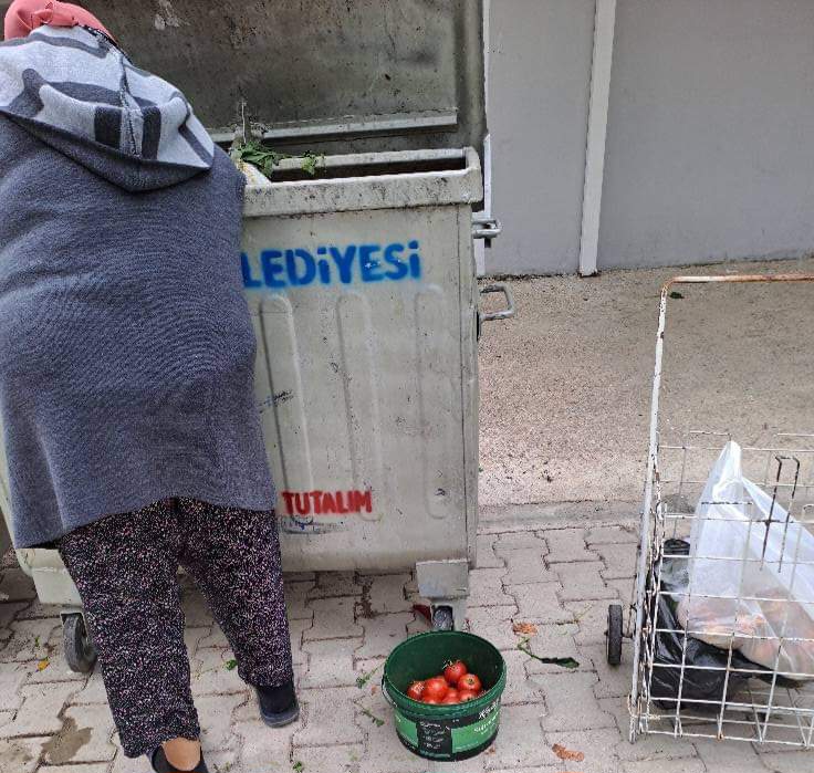 Marmaris’te Emeklilerin Beslenme Mücadelesi: Çöp Konteynerleriyle Yeniden Gündemde”
