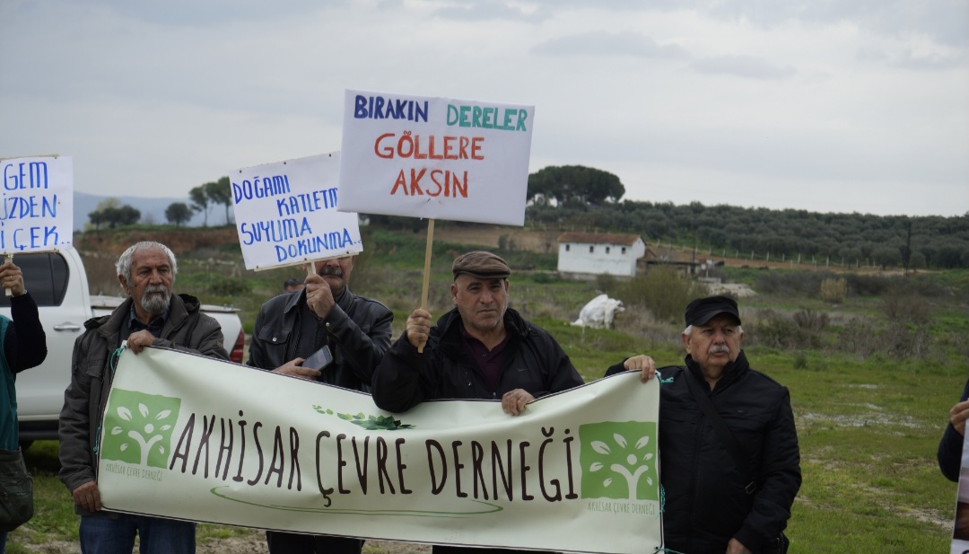Marmara Gölü’nün Tarım Alanına Dönüştürülmesine Tepki