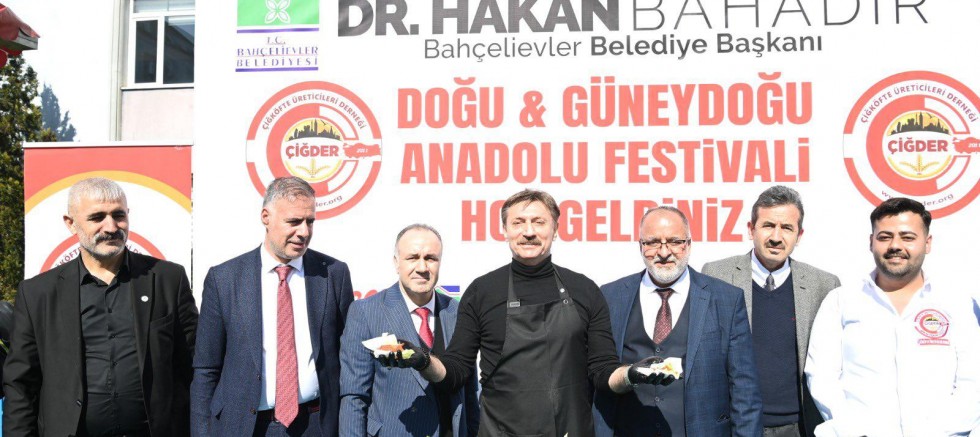 Bahçelievler Belediyesi ve ÇİĞDER’in düzenlediği ‘Doğu ve Güneydoğu Festivali’ yoğun ilgi gördü