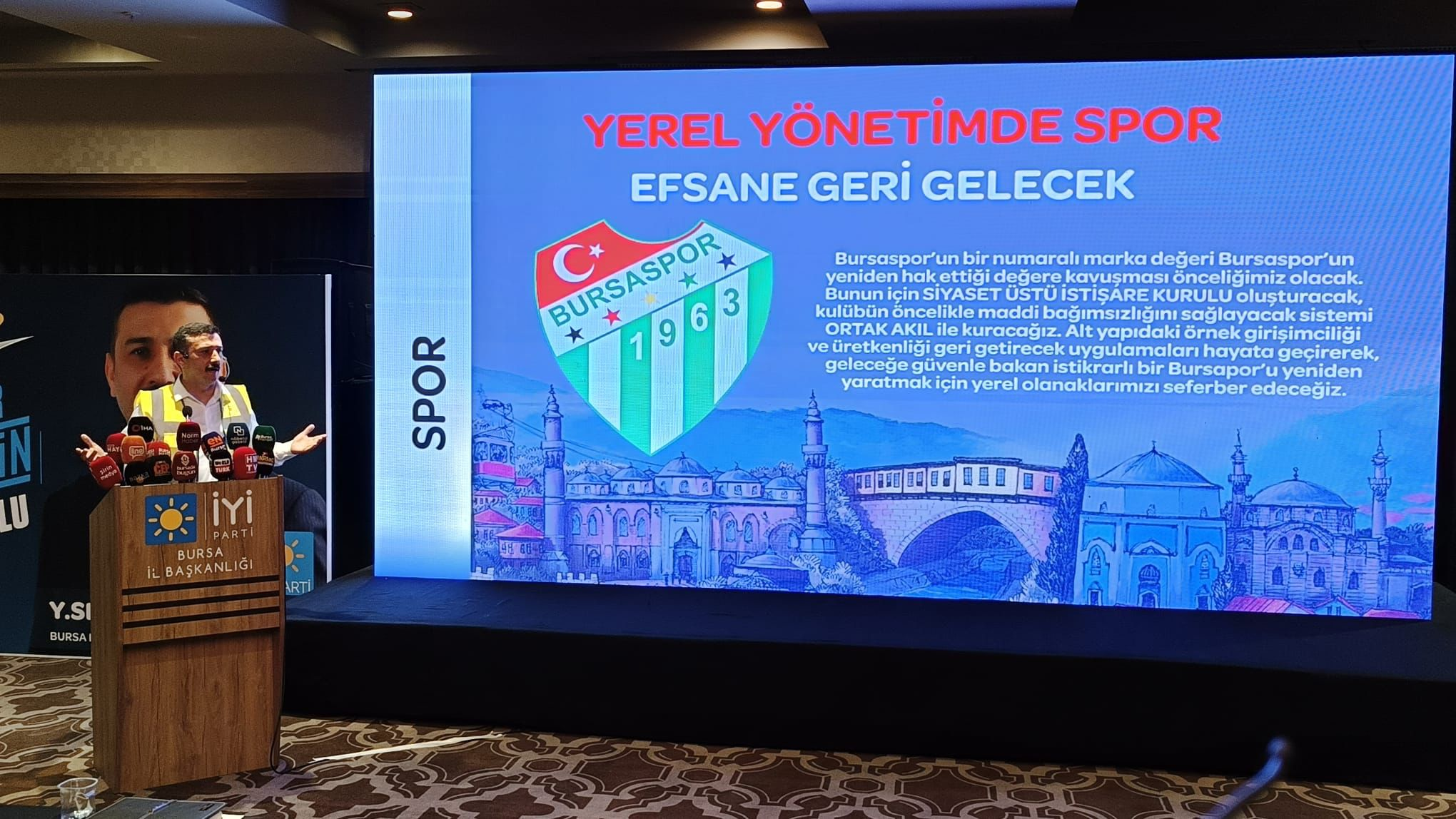 Selçuk Türkoğlu’ndan Bursa’ya “Yaşanabilir Bursa” Vaadi!