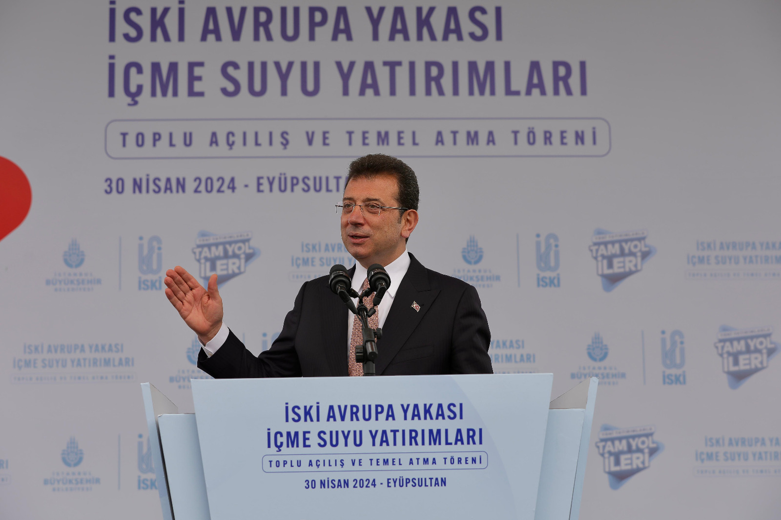 EKREM İMAMOĞLU: HALKIN HAKKINI HALKA DAĞITMAYA DEVAM EDECEĞİZ”