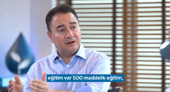Ali Babacan:  “Deprem gerçeğinden, seçimlerden sonra da aynı ciddiyetle söz etmek zorundayız”