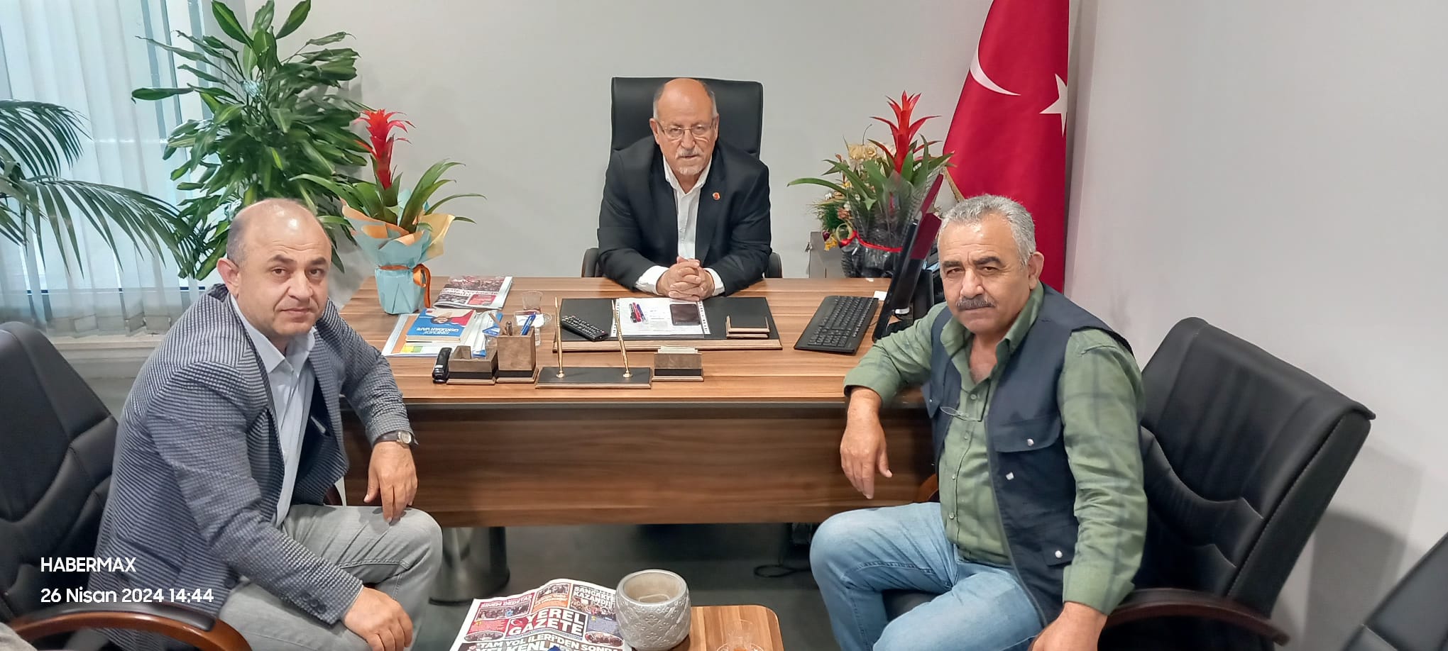 Durmuş Acar ve Kenan Baylam’dan Mithat Özdemir’e Tebrik Ziyaret!