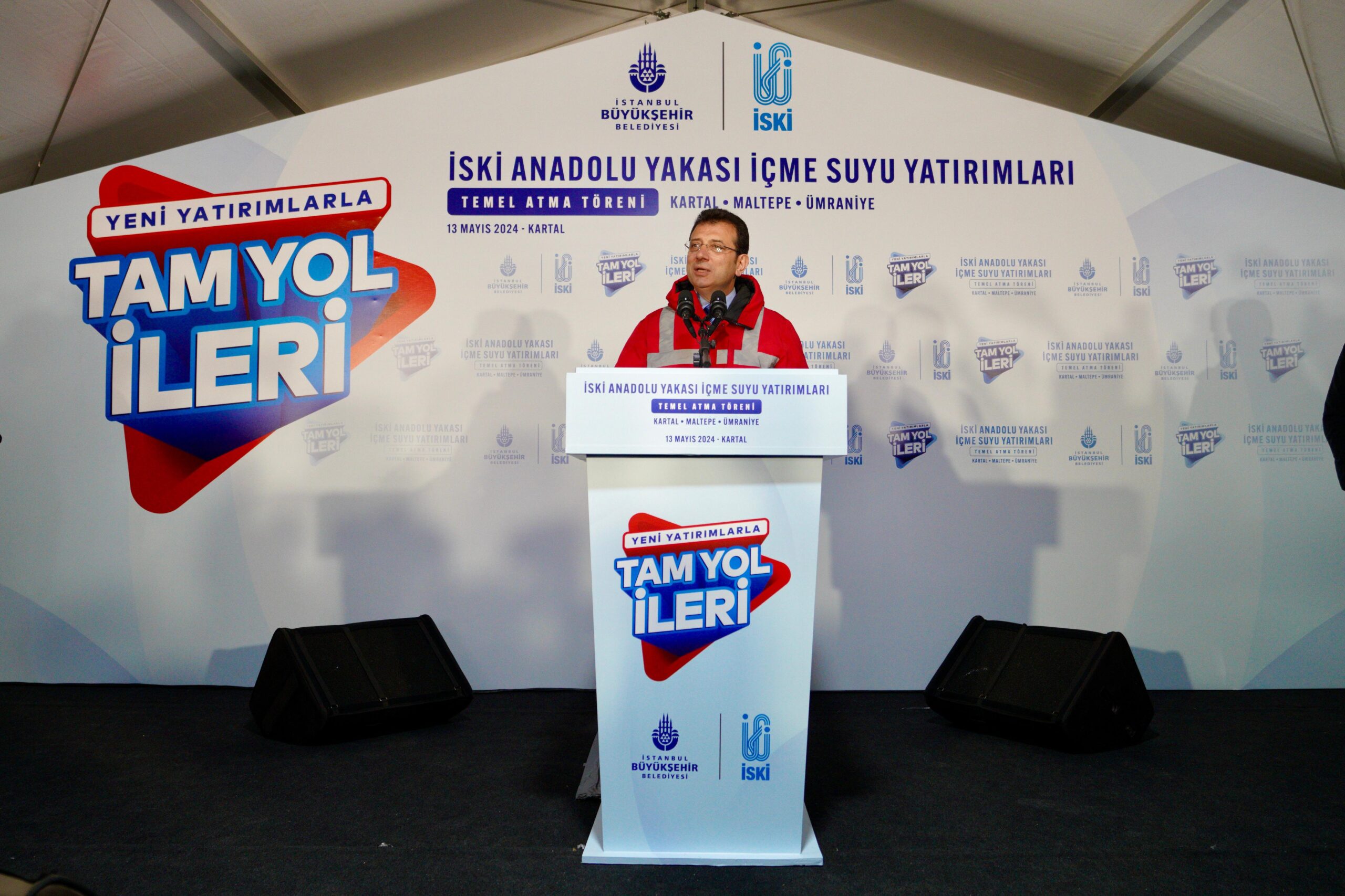 İstanbul Büyükşehir Belediyesi, İSKİ İlçe Yatırımları Temel Atma Töreni Gerçekleştirdi