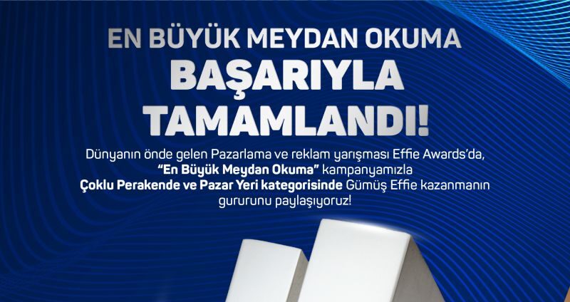 A101 En Büyük Meydan Okumayla Ödüllere De Meydan Okuyor